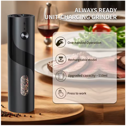 LuxGrind™ Electric Salt & Pepper Grinder Set