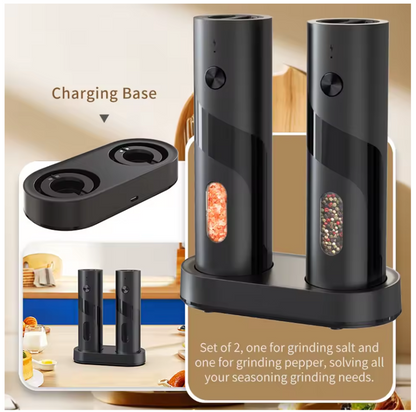 LuxGrind™ Electric Salt & Pepper Grinder Set