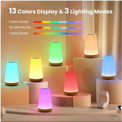 LuxGlow™ Rechargeable Cordless Table Lamp