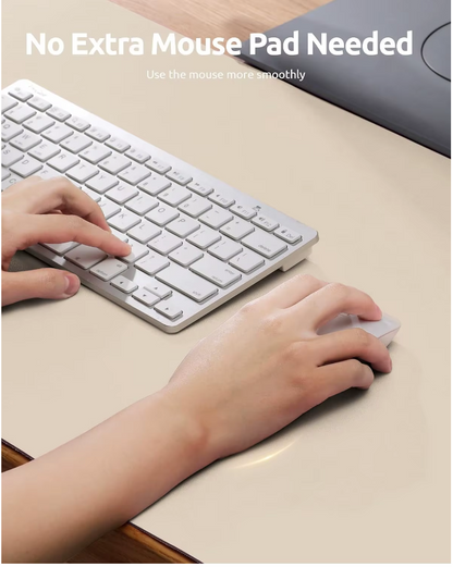 LuxDesk™ Premium Vegan Leather Desk Mat