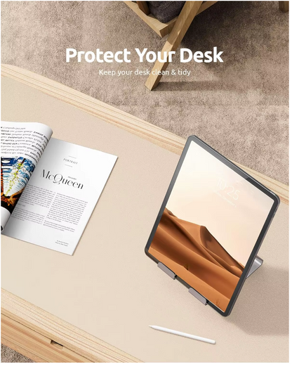 LuxDesk™ Premium Vegan Leather Desk Mat