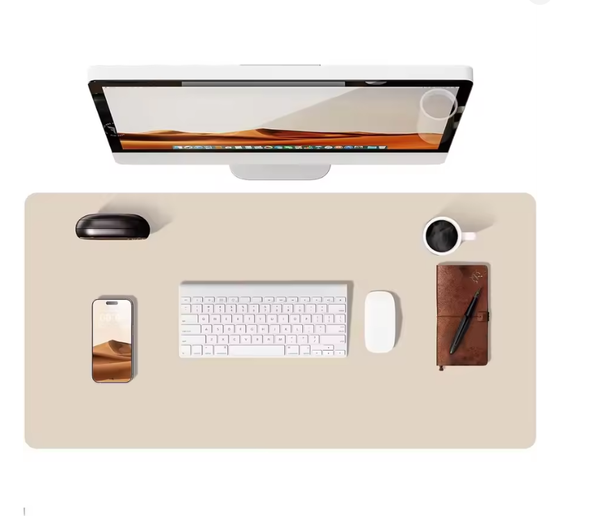 LuxDesk™ Premium Vegan Leather Desk Mat