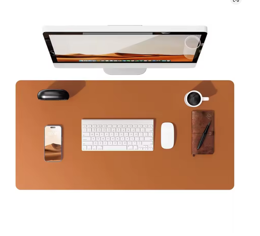 LuxDesk™ Premium Vegan Leather Desk Mat